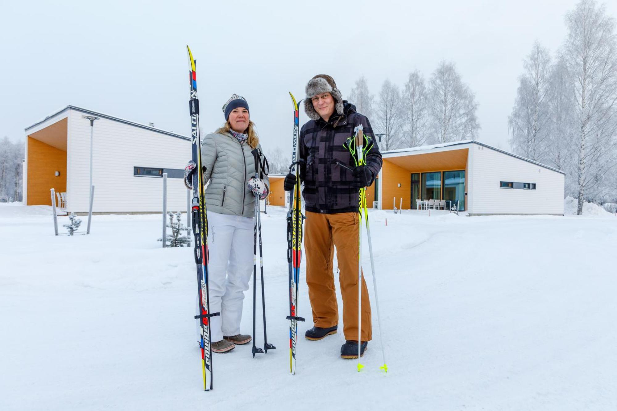 Nallikari Holiday Village Cottages Oulu Exterior photo